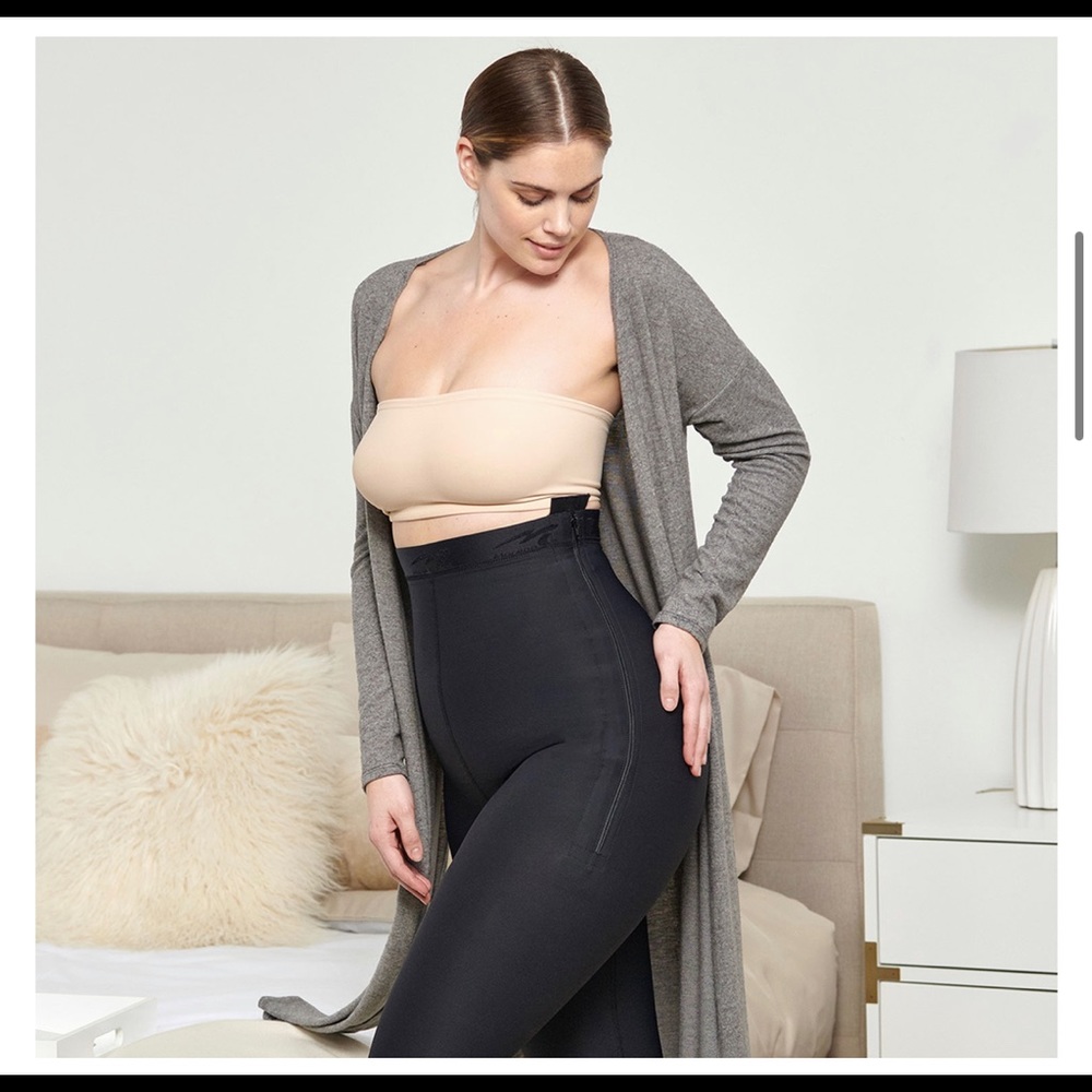 BLACK calf length stage one Marena compression garment